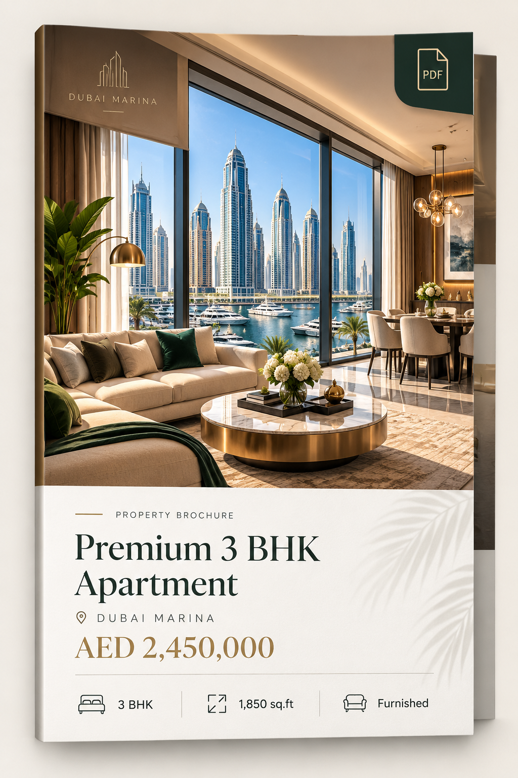 Premium property PDF brochure