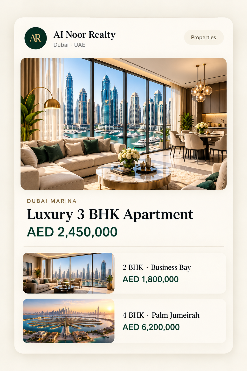 Agency branded property website